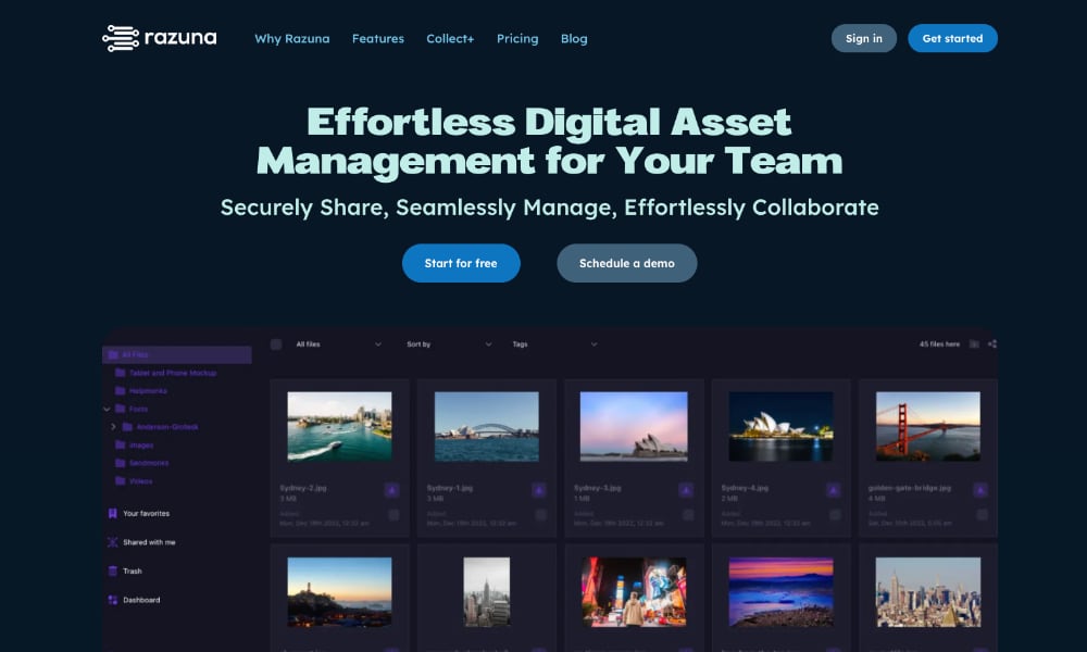 Razuna - file sharing made for everybody