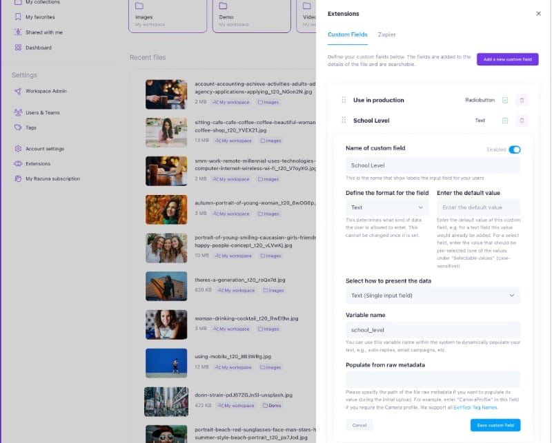 Now available: Custom Fields