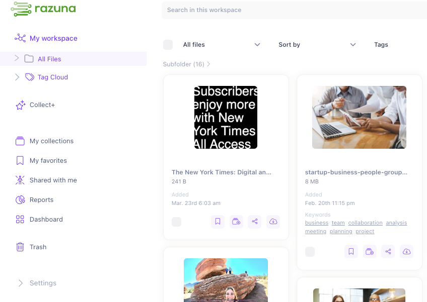 Enhanced indexing and more