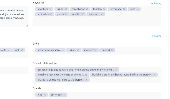 Razuna - AI detection of people, objects, and more