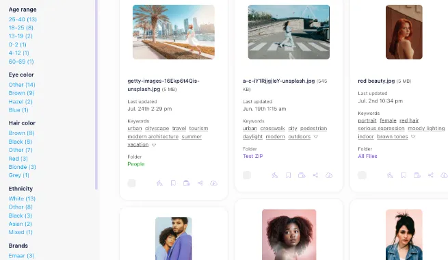 Razuna - AI smart tagging
