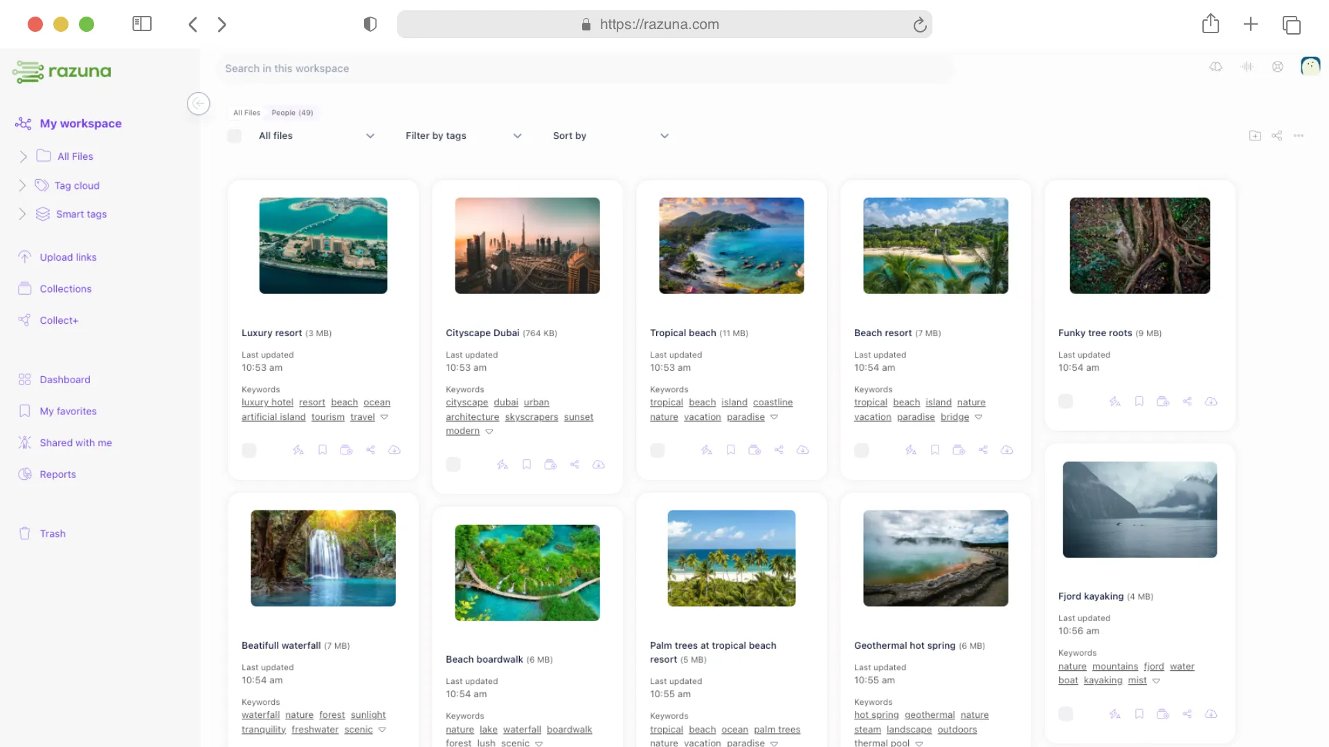 Razuna to organize and collaborate on your file library