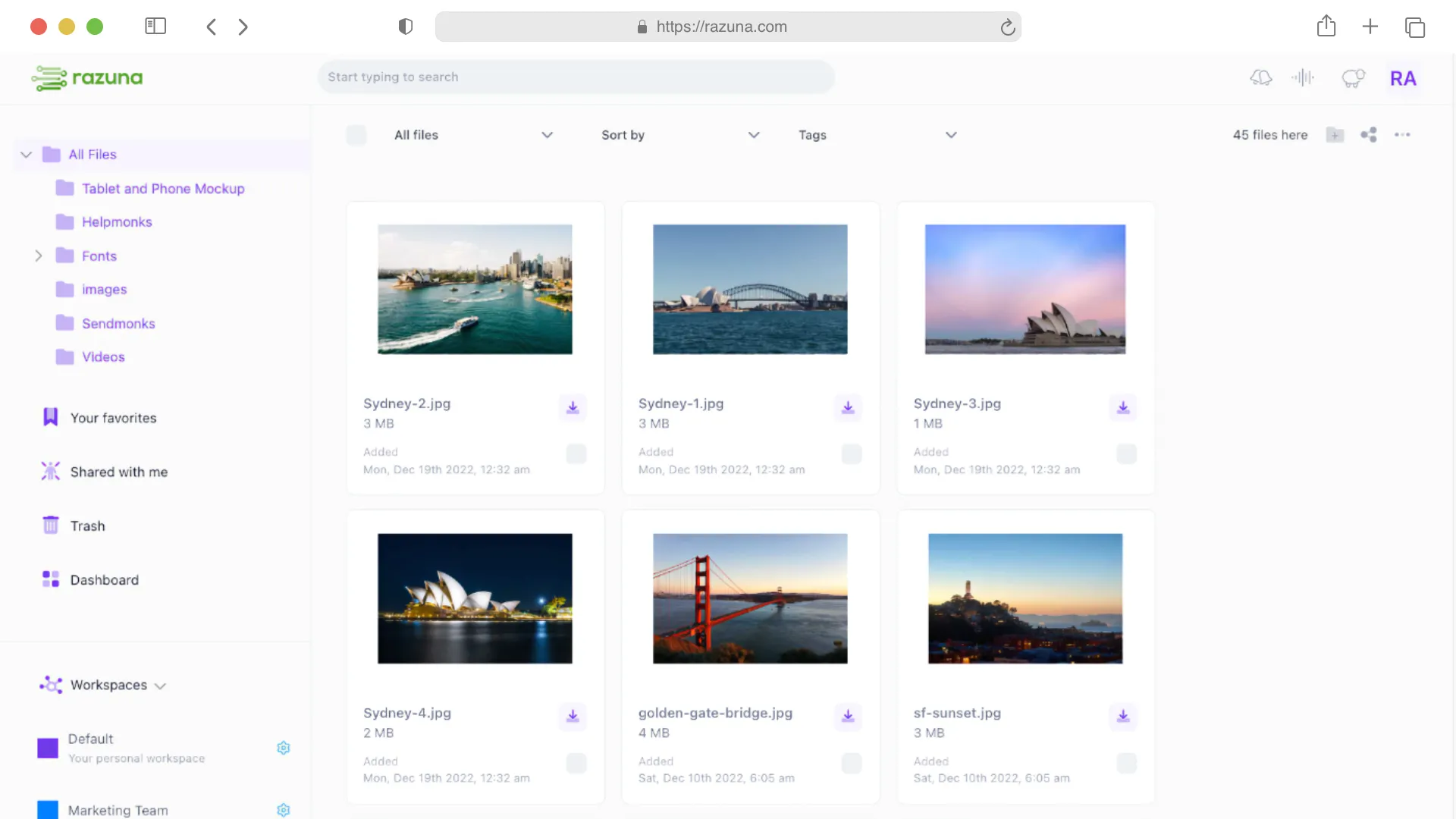 Razuna to replace Dropbox and other DAM