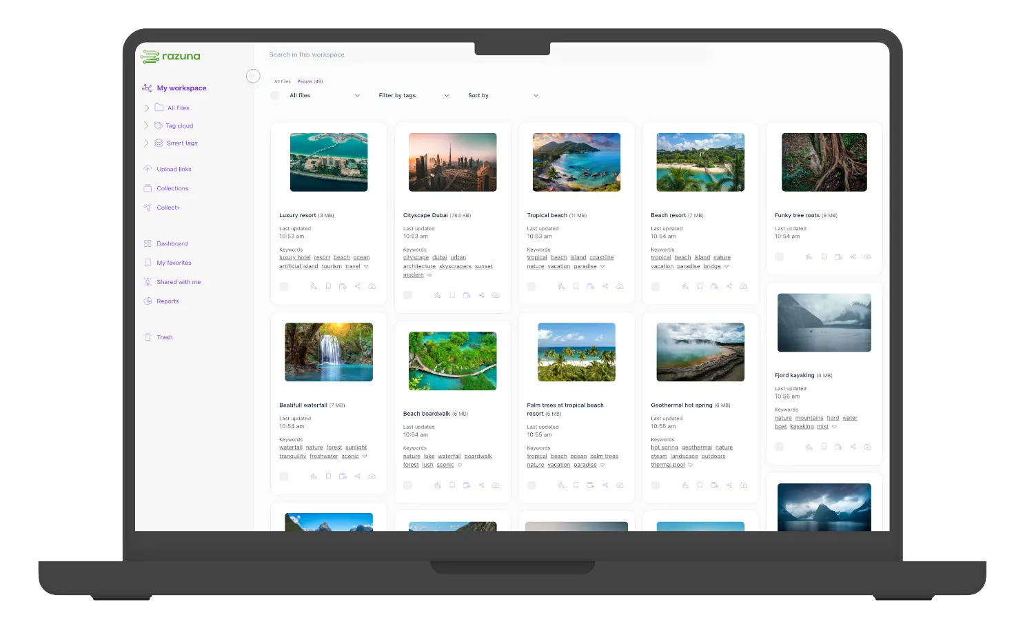 Razuna desktop app for all devices