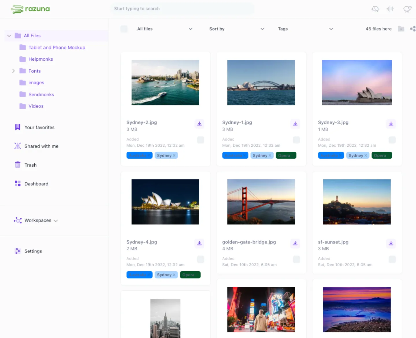 Razuna - share files with ease