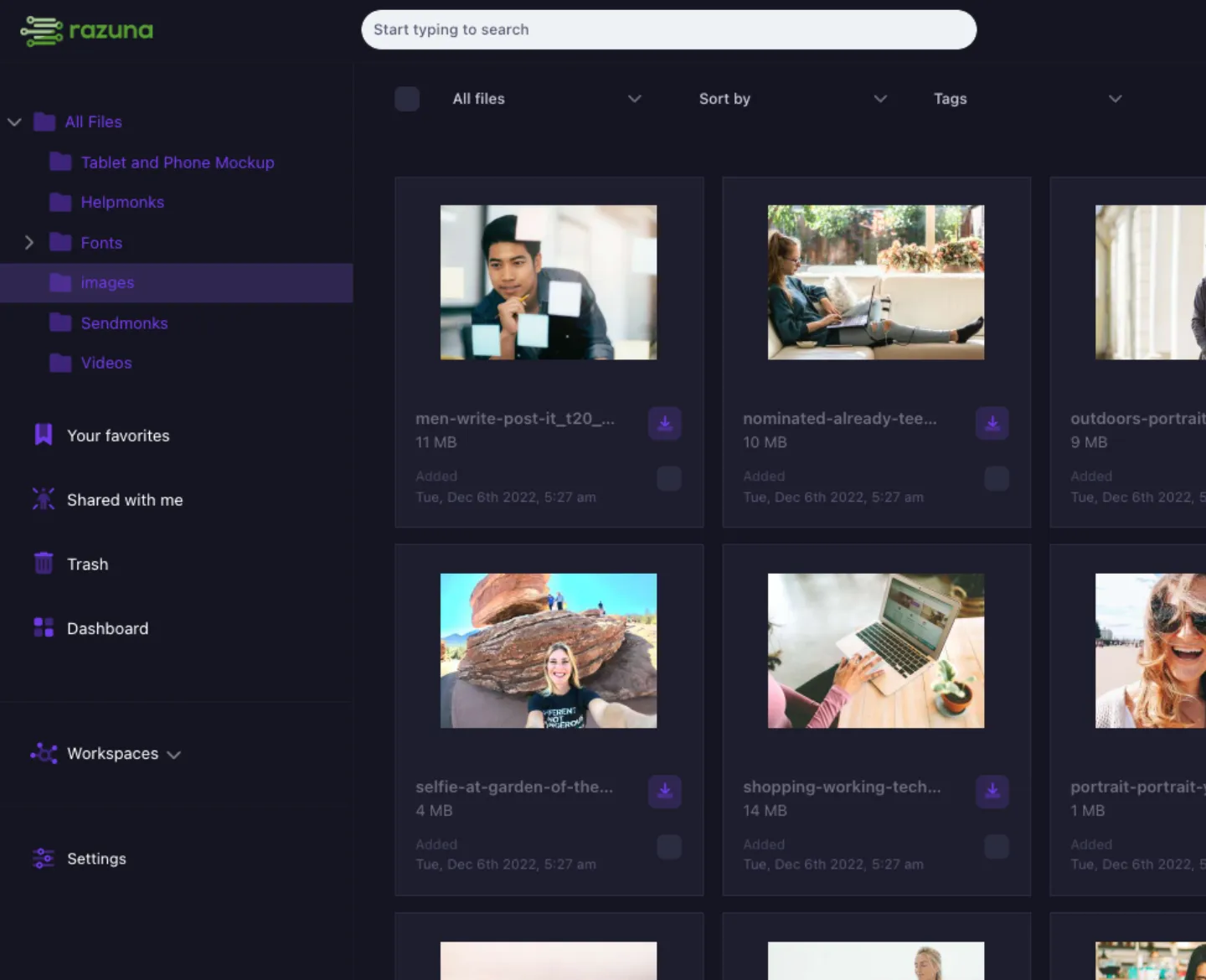 Razuna - Integration into other tools