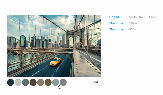 Razuna - online image editor
