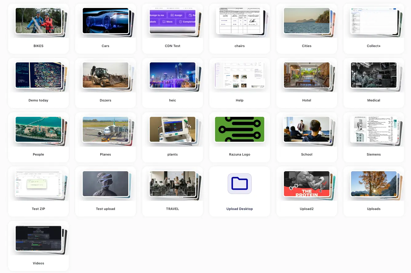 New in Razuna: live folder stacks, smarter MCP, faster downloads, and sharper AI tagging