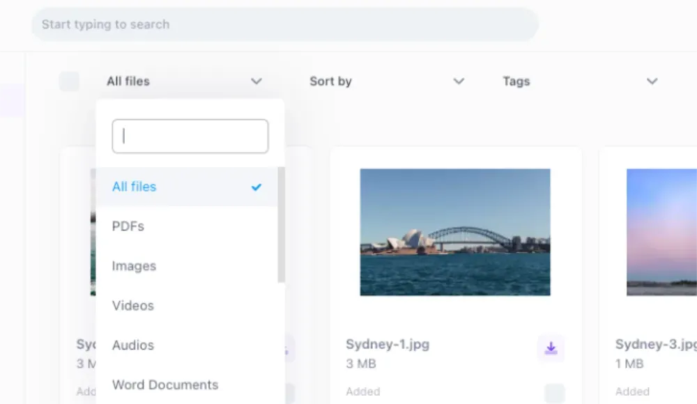 Razuna supports automated file discovery