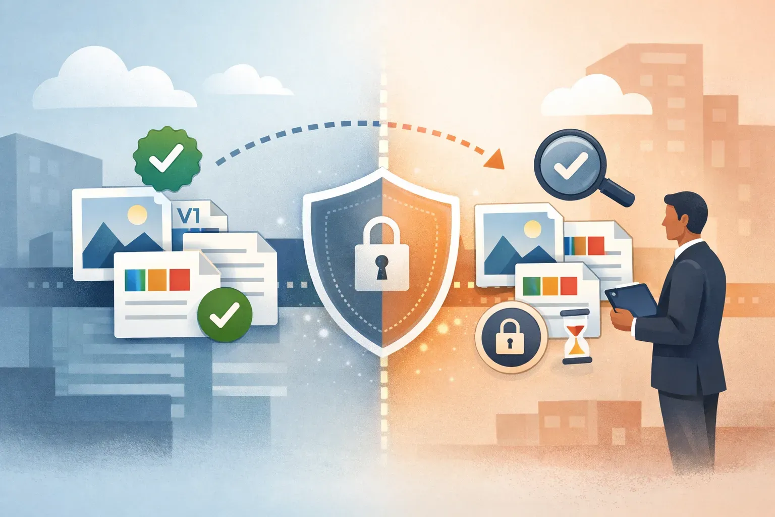 How Regulated Teams Secure B2B File Sharing for Assets