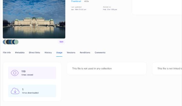 Razuna - audit trail of your digital assets