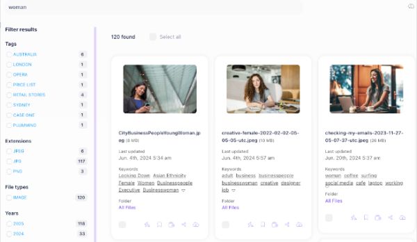 Razuna - secure brand asset management