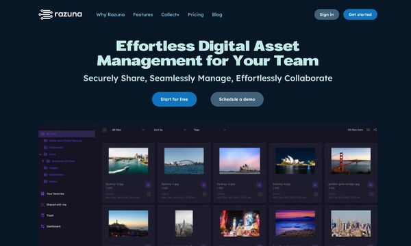 Razuna - file sharing made for everybody