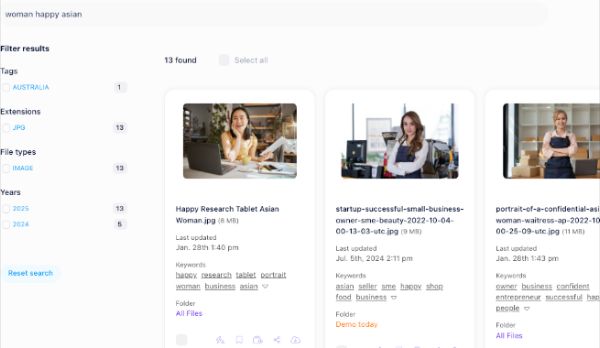 Razuna - client workspaces